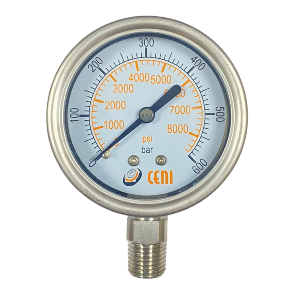 73Ø63 R 1/4"NPT 600 Bar/Psi