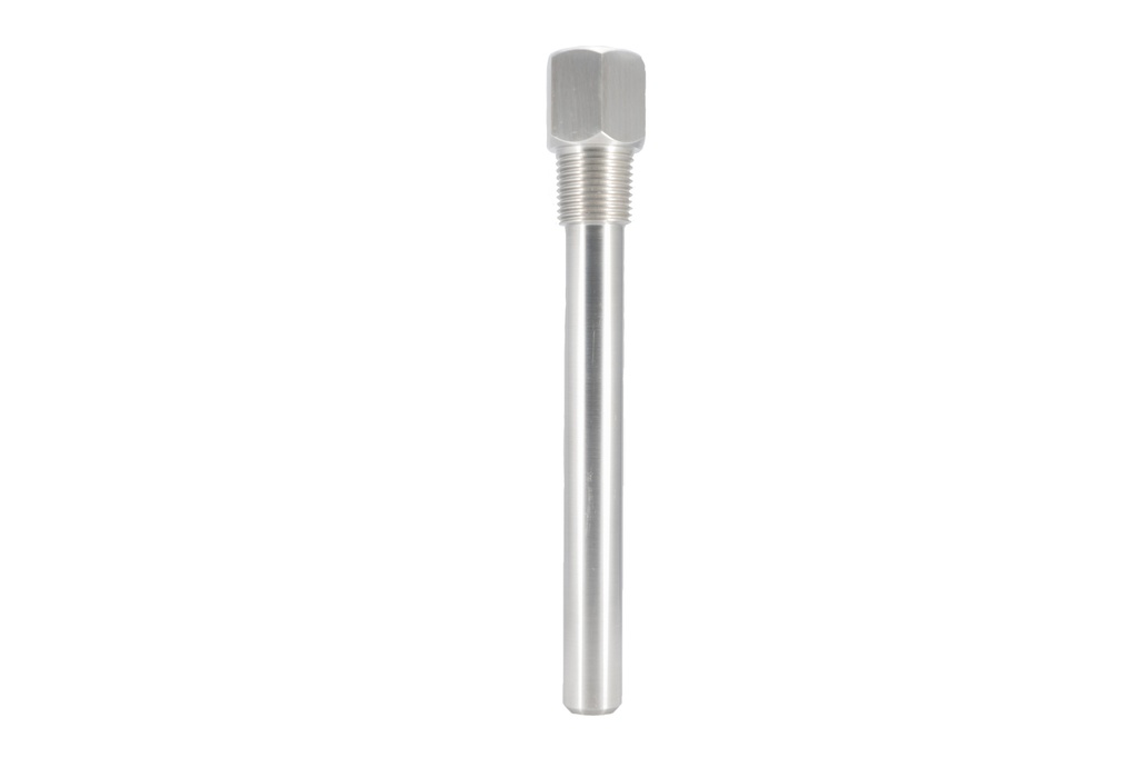 TERMOVAINA 1/2" NPTH x 3/4" NPTM U=100 mm AISI 316